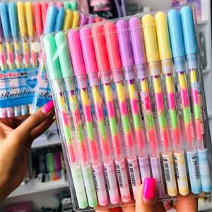 خودکار هفت رنگ پاستیلی 