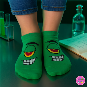 جوراب مچی تا به تا طرح سینما و تئاتر 🎭 برند پاتریس | فانتزی، نانو و سوپرپنبه ضدبو