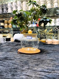 قندان پیرکس درب بامبو 