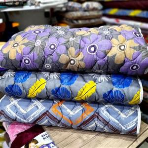 تشک مهمان  پنبه دوز جنس آکاردئونی پشم و شیشه زیپ دار جهت شستشوی وزن 2 تا 3  کیلو