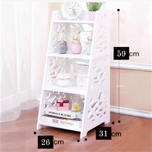 استند شلف مشبک ایستاده و زمینی 4طبقه جاکتابی 