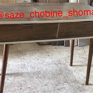 میز کار 2 کشو با استند