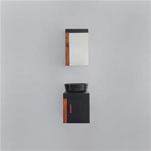 فول ست روشویی کابینتی مدل S-106 رنگ کاپو