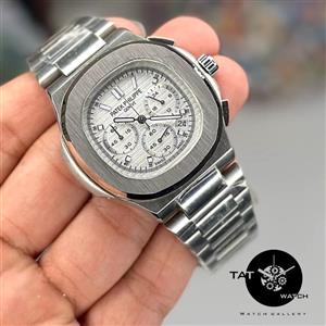 ساعت مچی مردانه پتک فیلیپ ناتیلوس 3موتوره یک سال گارانتی جعبه و پک در رنگبندی patek philippe