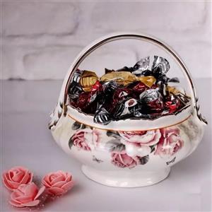 شکلات خوری در دار لمونژ طرح فرشته و گل رز وارداتی 