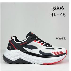 کفش اسکیچرز مدل MONSTER EVO مردانه با کفی مموری فوم و کف سولار سوپ سفید قرمز تضمین کیفیت