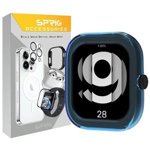 کاور اسپریگ مدل Transparent Colors مناسب برای ساعت هوشمند شیائومی Redmi Watch 5