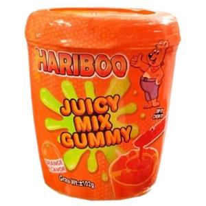 پاستیل سس ترش هاریبو بسته 12 عددی hariboo