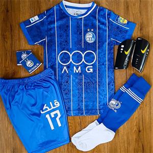 کیت 6 تیکه فوتبالی پسرانه استقلال  طرح 2026 آسانی و الحدادی