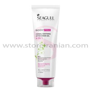  ژل التیام بخش پس از اصلاح بانوان سی گل 100 میل seagull pro herbal soothing after shave gel 