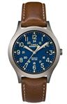 TIMEX Brown Leather Watch-TW4B11100