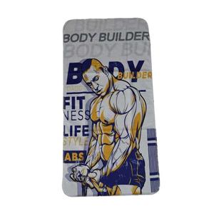 حوله ورزشی مدل پسر بدنساز