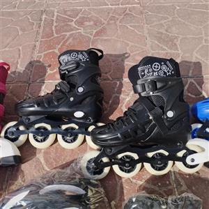 اسکیت هارد اموزشی ایکاس سایز 30 تا 38 تیغه فلزی