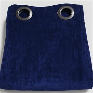 پرده مخمل شانل پانچ حریر کده آنلی سایز 150*280 نسکافه ای
