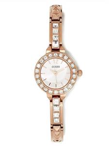 Guess Rose Gold-Tone Petite Watch 