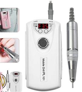 دستگاه سوهان برقی شارژی موبایلی مدل 101 نیل دریل Nail Drill