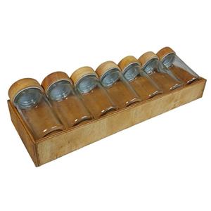 ست جای ادویه 7 پارچه مدل مکارتی کد M10 به همراه استند