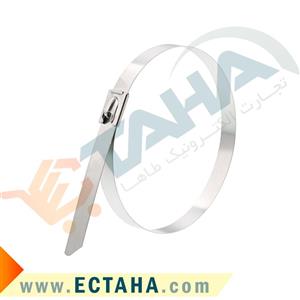 بست کمربندی فلزی استیل طول 30 سانت