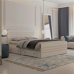 تخت خواب ملامینه نوجوان اعیان مدل FH935 سایز 80x180 سانتی متر