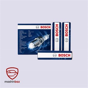 شمع تقویتی خودرو بوش مدل سوزنی ایریدیوم کد Russia 42 پایه بلند مناسب برای پژو ۴۰۵ SLX ، پژو پارس TU5 بسته ۴ عددی