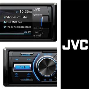 پخش کننده خودرو جی وی سی مدل KD-X560BT