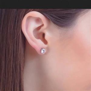 گوشواره مجلسی نگین دار جواهری بدلیجات زنانه و دخترانه اکسسوری