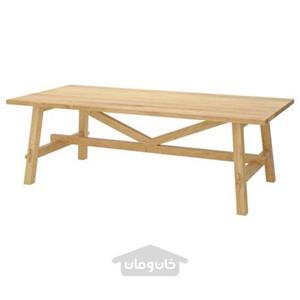 میز ناهارخوری هشت نفره ایکیا مدل MOCKELBY