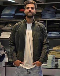 کاپشن مردانه کتان وارداتی -کد863