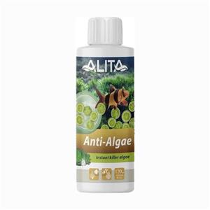 محلول ضدجلبک آکواریوم حجم 120 میلی‌لیتر آلیتا مدل Anti Algae