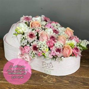 باکس گل نوازد جدید در دو مدل دختر و پسر(عالیجناب)