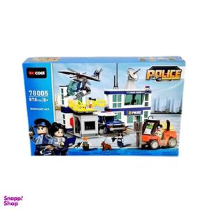 لگو سیتی ایستگاه پلیس شهر 878 قطعه مدل 78005 DECOOL Police Station City