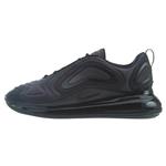 کتونی نایک ایرمکس 720 مشکی بنفش شب نما Nike Air Max 720 black light