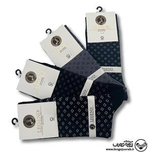 جوراب مردانه ساقدار نخ پنبه ای برند لجند  3054
