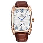 BENYAR Watch for Men 5114M Square 3ATM Waterproof Leather Simple Fashion Casual Rectangle Watch