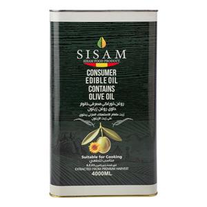 روغن مایع آفتابگردان به همراه روغن زیتون سی سام - 4000 میلی‌لیتر 