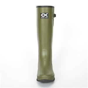 Duck and Fish 18 inches Green Rubber Hunting Boots 