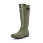 Duck and Fish 18 inches Green Rubber Hunting Boots
