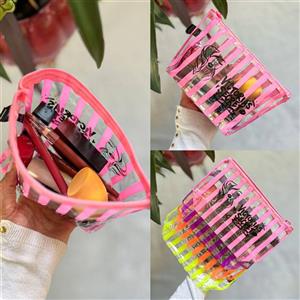 کیف آرایشی طلقی ( ارسال رنگ و طرح روی جلد رندوم )(مخصوص همکاری) اورجینال