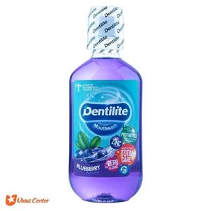 دهانشویه کامل دنتیلایت با طعم بلوبری 500 میل