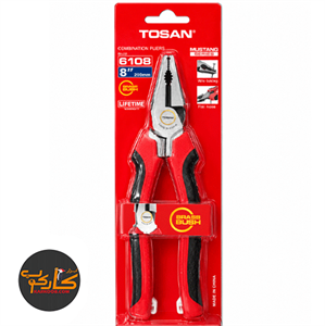 انبردست فوق حرفه ای سایز 8 اینچ توسن TOSAN مدل T6108 سری موستانگ MUSTANG