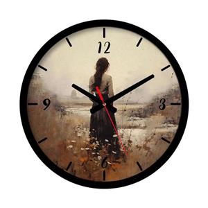 ساعت دیواری کوارتز راویتا مدل دختری در مزرعه کد 3563 