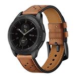 BONSTRAP Compatible Samsung Galaxy Watch 42mm/Samsung Gear Sport/Samsung Gear S2 Smart Watch Strap Genuine Leather Watch Straps 20mm Wristband