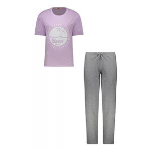 ست تی شرت آستین کوتاه و شلوار زنانه مادر مدل Deniz
