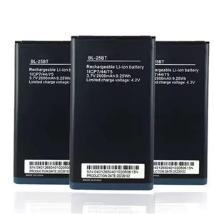 باتری موبایل مدل BL-25BI ظرفیت 2050 میلی آمپر ساعت مناسب برای گوشی موبایل کاجیتل 5616/5618/3100/KT200/KG18