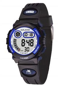 AZLAND 3 Multiple Alarms Reminder Sports Kids Wristwatch Waterproof Boys Girls Digital Watches Camo 