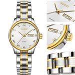 Ladies Watches on Clearance Prime,Women Watches,Women's Watch with Day and Date,Female Watch for Small Wrist,Stainless Steel Watches for Women,Black Roman Numerals Watch Women,Ladies Wrist Watches