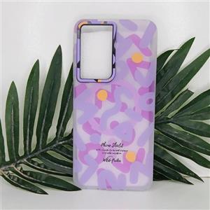 گارد گوشی سامسونگ A36 طرح مگ سیف فانتزی پاستیلی یا ماتیکی بنفش قاب و کاور محافظ مات آ36