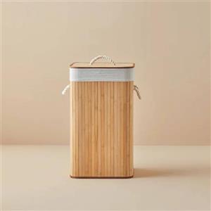 سبد رخت چرک تاشو بامبو انگلیش هوم فنسی