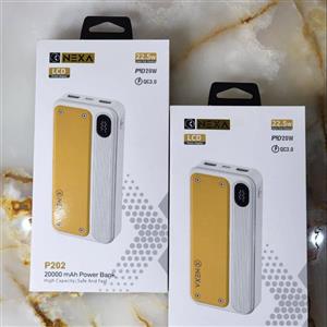 پاور بانک Nexa مدل P202 با ظرفیت 20 هزار میلی آمپر ساعت