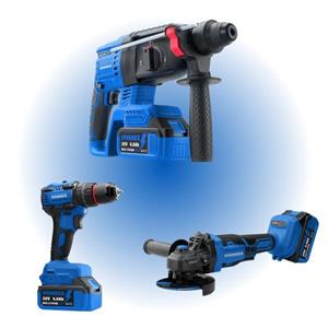 دریل پیچ گوشتی ویوارکس مدل VR2403-BCK مجموعه سه عددی